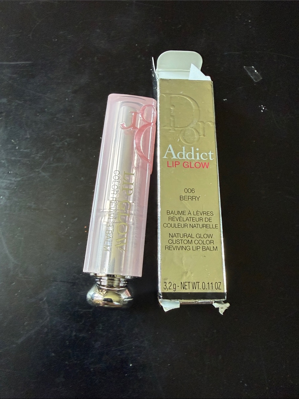 Dior Addict Lip Glow Hydrating Balm — Translucent Pink